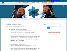 Tablet Screenshot of jobs.persgroep.be